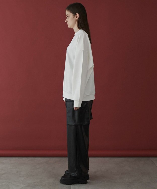 WEGO 【ユニセックス着用ITEM】AIRFUNCTIONワンポイントプルオーバー ホワイト