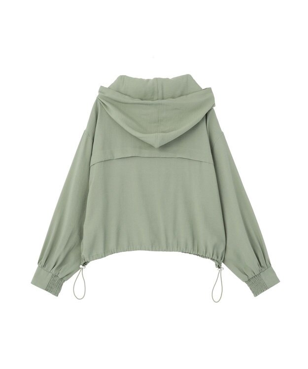 earth music&ecology 【予約】シアーシャツブルゾン ライトカーキ