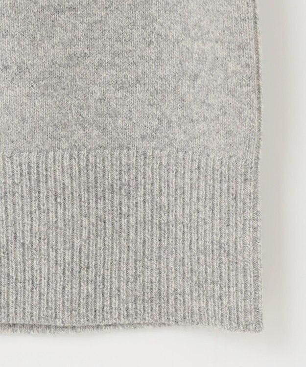 J.PRESS LADIES 【洗える】MIX COLORED ニット ワンピース ライトグレー系