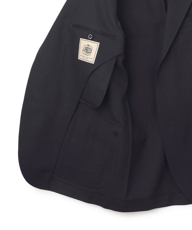 J.PRESS MEN より軽くより快適に【JAPAN CRAFT CLOTH】 サマーメッシュ ブレザー_26年モデル / 銀釦 / 3B / 背抜き ネイビー系