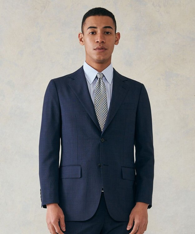 J.PRESS MEN 【J.PRESS MOVING】GUABELLO SPACEグレナカートチェック ジャケット ネイビー系4