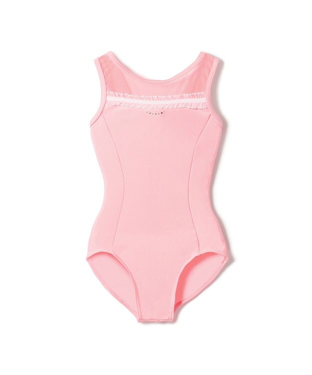 Chacott ノースリーブレオタード チェリーピンク