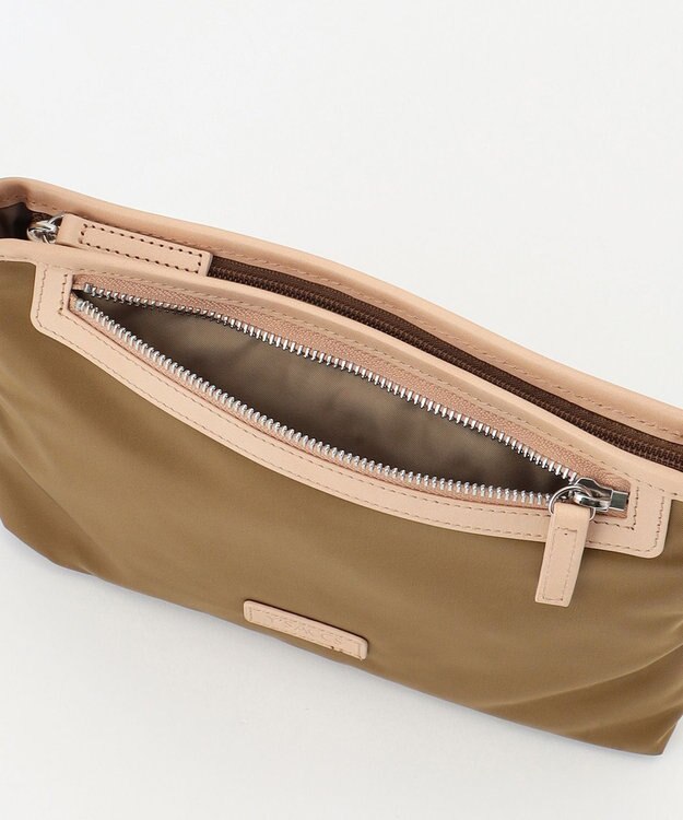 Y'SACCS 【LIMONTAナイロン】ストライプテープショルダー カーキ