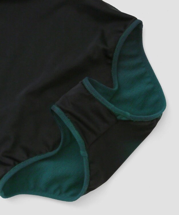 San-ai Resort（三愛水着楽園） フリルワンピース水着　9M　【San-ai Resort（サンアイリゾート）】 グリーン