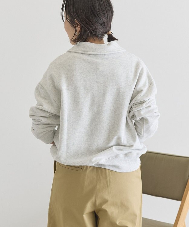 AMERICAN HOLIC 【BEVERLY HILLS POLO CLUB】裏毛ポロスウェット Oatmeal