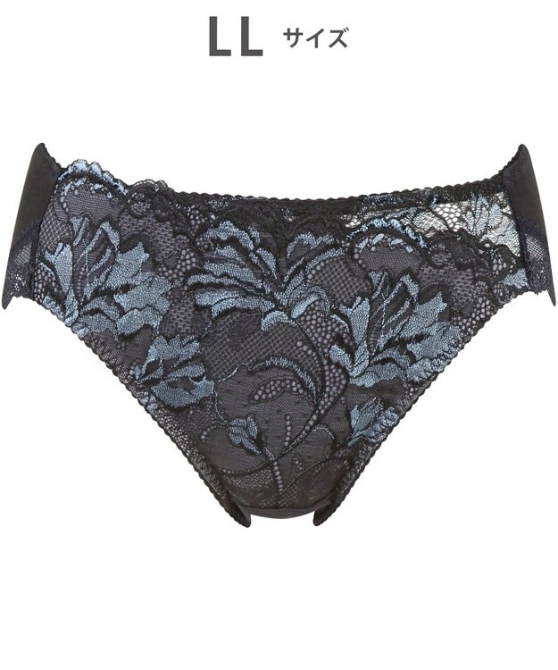 Wing Wing Lesiage 【3000シリーズ】 ペアショーツ はきこみ丈ふつう PF3000 ウイング／ワコール ブラック