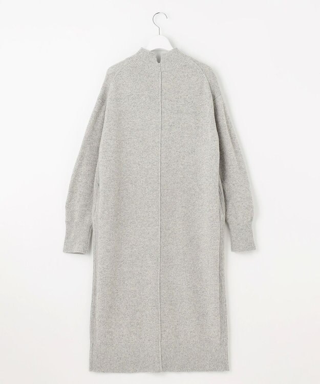 J.PRESS LADIES 【洗える】MIX COLORED ニット ワンピース ライトグレー系