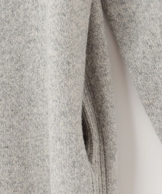 J.PRESS LADIES 【洗える】MIX COLORED ニット ワンピース ライトグレー系