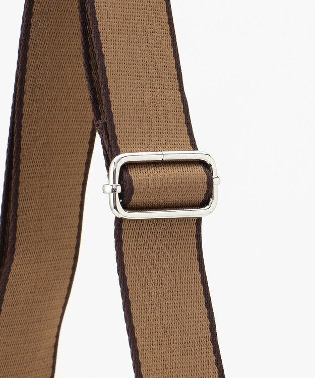 Y'SACCS 【LIMONTAナイロン】ストライプテープショルダー カーキ