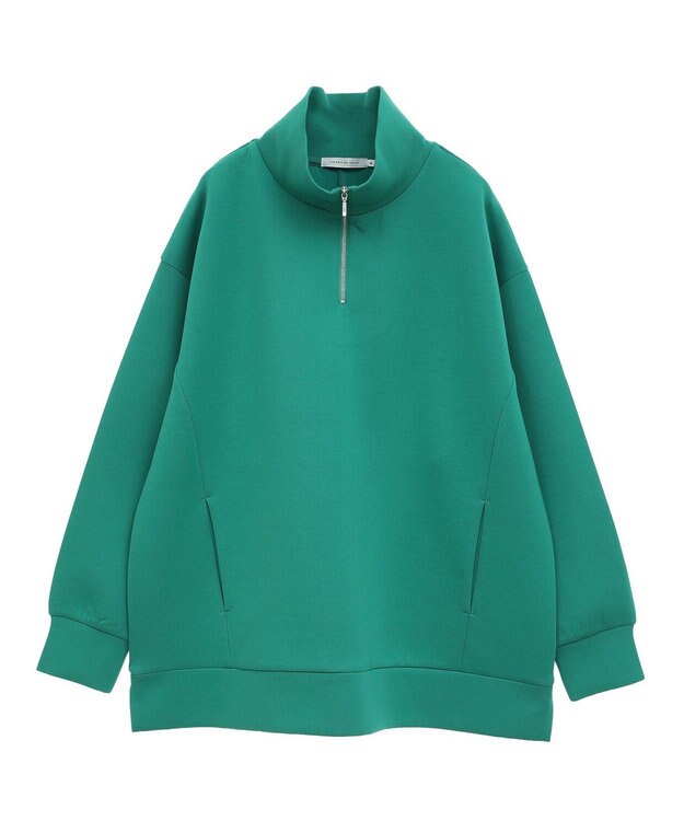 AMERICAN HOLIC ハーフＺＩＰポンチプルオーバー Green