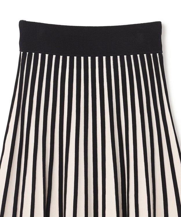 JOSEPH ストライプ　スカート Oyster White/ Black