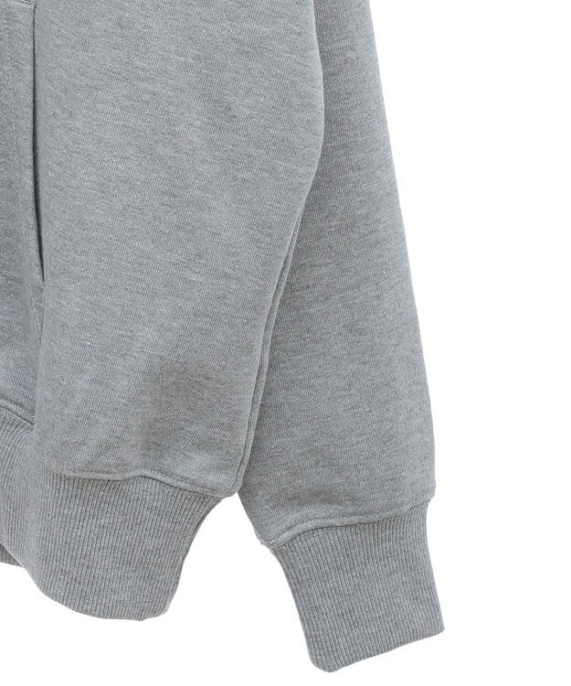 CRAFT STANDARD BOUTIQUE 【ユニセックス】裏毛プリントパーカー Gray Mixture