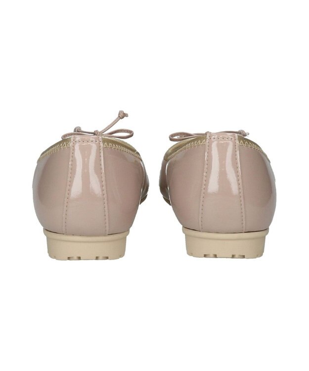 Bridget Birkin ＜3E＞【Bridget Birkin Walk】シンプルリボンバレエパンプス ライトピンクエナメル