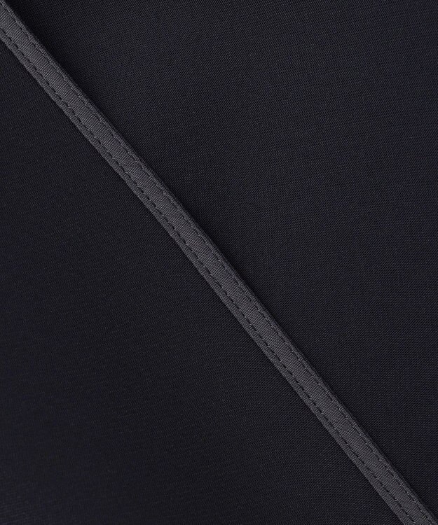 ICB 【UVカット・防シワ・洗える】ライトダブルクロス Tブラウス ネイビー系