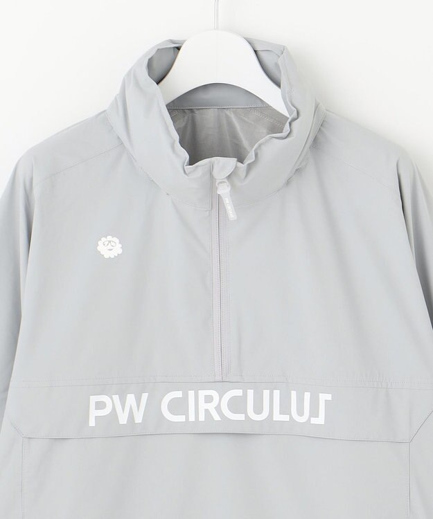 PW CIRCULUS 【 耐水圧20000mm  / レイン対応 】【UNISEX】防水レインブルゾン ゴルフ グレー系