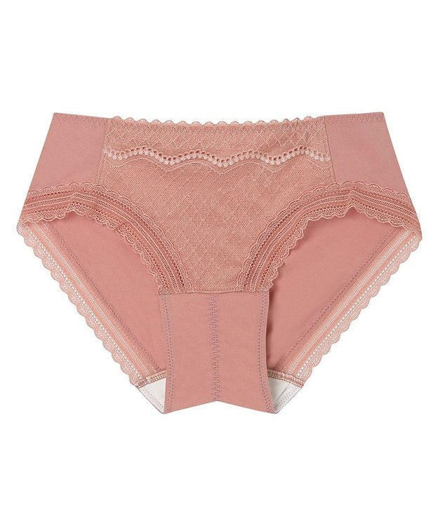 une nana cool 【リニューアル】364ブラ レース サニタリーショーツ コーラル