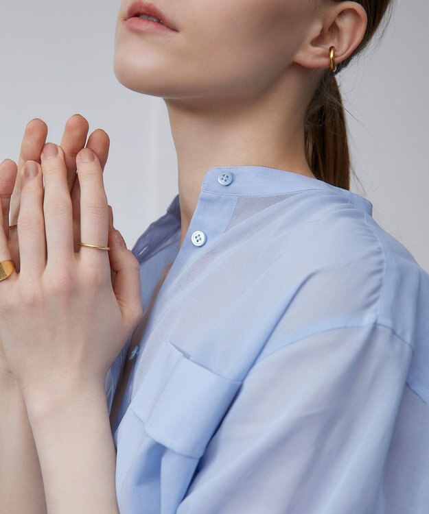 BEIGE， BOMY / シャツブラウス  Uranian Blue