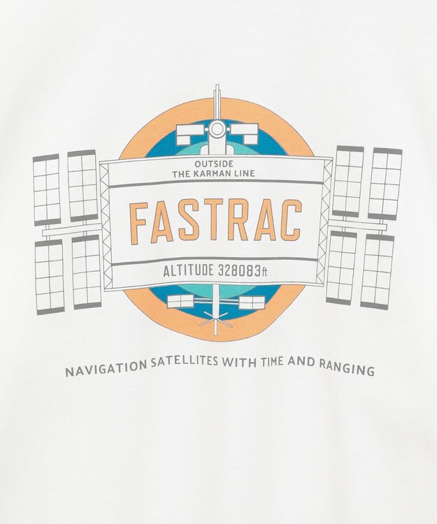 AMERICAN HOLIC スペースプリントTシャツ Off White