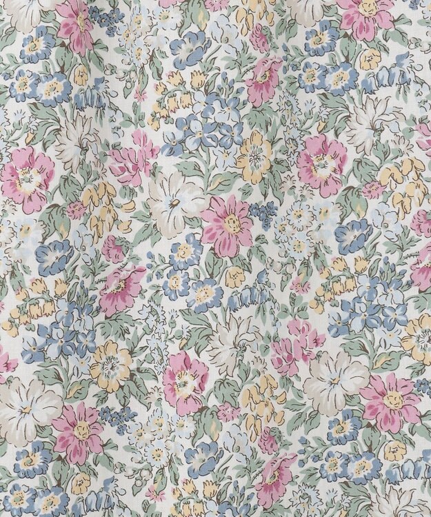 J.PRESS LADIES S 【洗える】 LIBERTY Honeydew/Kate&Mil スタンドカラー ブラウス ピンク系5