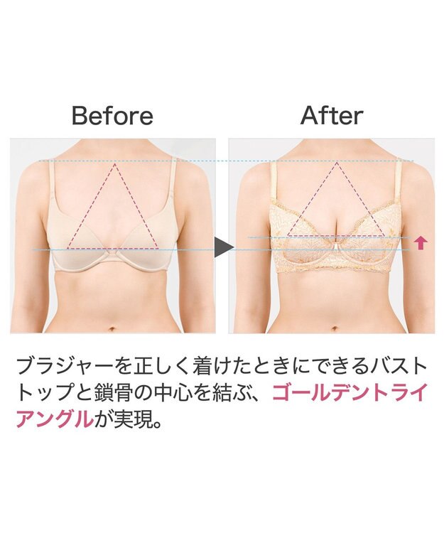 BRADELIS New York 【BRADELIS New York】ウェンディステップ１ブラ23S2 ふんわり包んで土台を作る育乳補整ブラ マリーゴールド