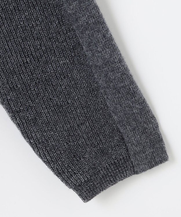 JOSEPH ABBOUD MOUNTAIN 【UNISEX】リサイクルウールポリ ニット グレー系