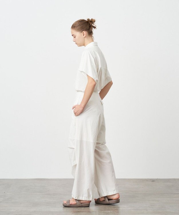 ATON MICRO SHRINK LAWN | ミリタリーパンツ WARM WHITE