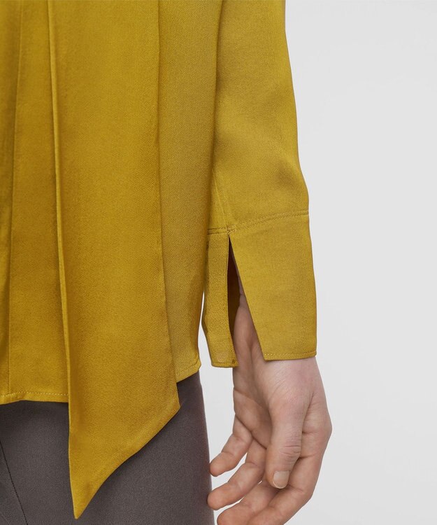 JOSEPH ライトクレープ　ブラウス Amber