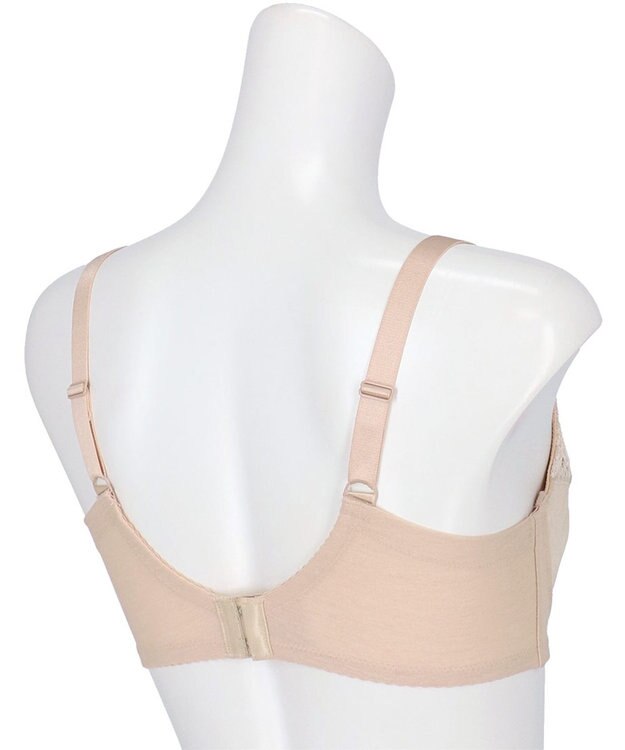 Wing ブラジャー バストをしっかり包みこむ 背中の段差を軽減 綿混(カップ肌側) フルカップブラ KB2115 ウイング／ワコール ベージュ