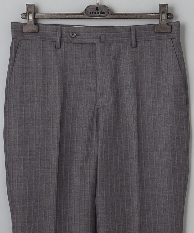 GOTAIRIKU 【DORMEUIL】AMADEUS365 スーツ（グレーストライプ） グレー系1