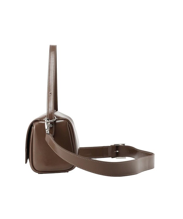 YECCA VECCA 【story.】CYLINDER CROSSBODY Mocha