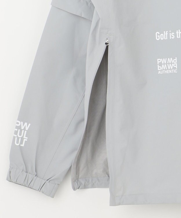 PW CIRCULUS 【 耐水圧20000mm  / レイン対応 】【UNISEX】防水レインブルゾン ゴルフ グレー系