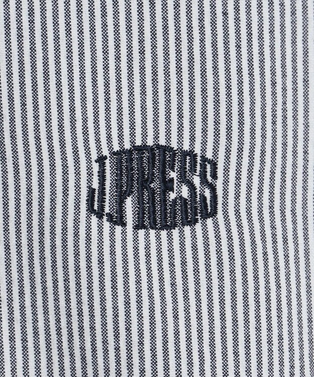 J.PRESS KIDS 【140-170cm】ステンカラー  ライトアウター ネイビーストライプ系