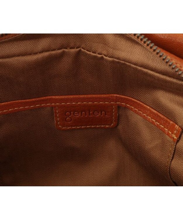 genten ゴートベーシック 2WAYボストンバッグ チャ