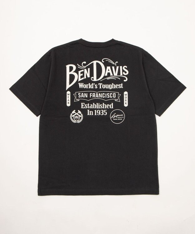 WEGO 【ユニセックス着用ITEM/MLサイズ展開】BENDAVISクラシックロゴT（SS） ブラック