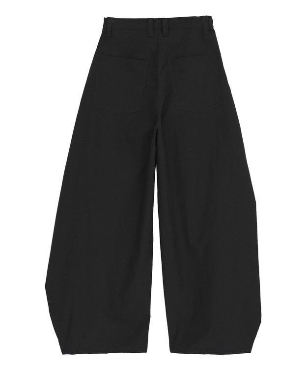 Green Parks トランスフォームワイドバルーンパンツ Black