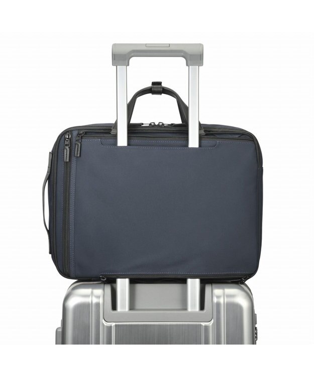 ZERO HALLIBURTON  サイファークワイエット ビジネスバッグ 81535 ネイビー