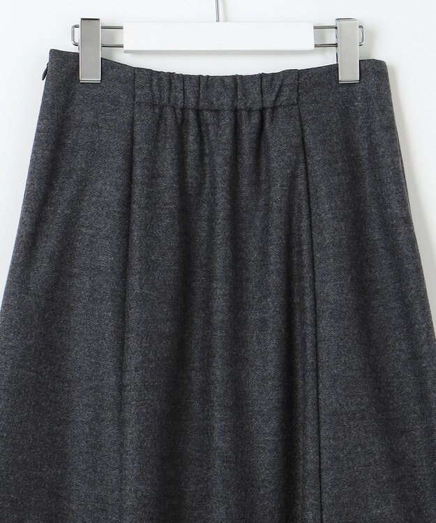 J.PRESS LADIES 【セットアップ対応】コンパクトジャージー スカート グレー系