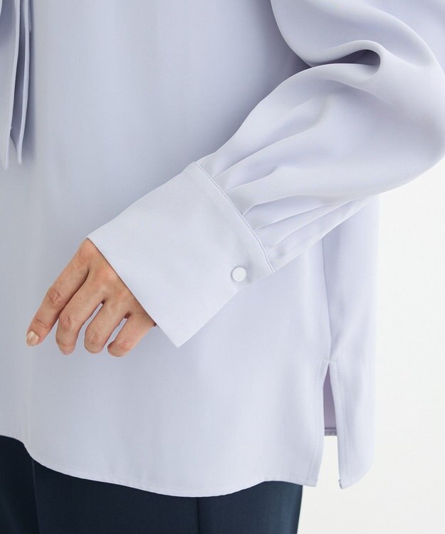 Green Parks ２ｗａｙボウタイブラウス Sax