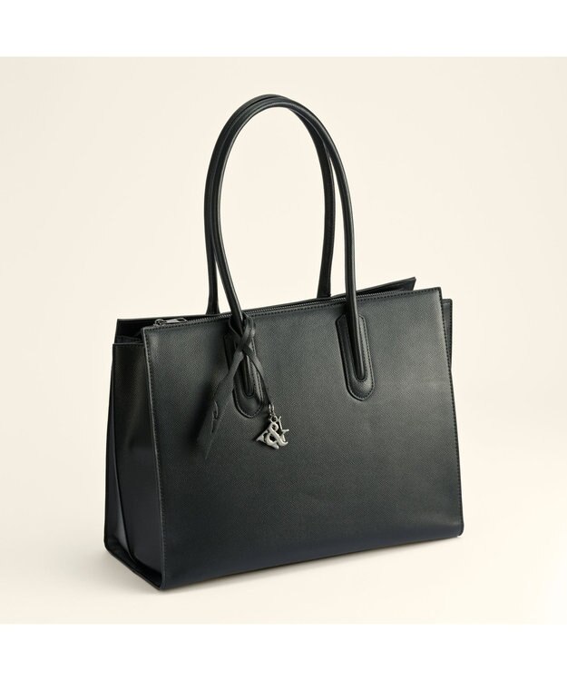 ACE BAGS & LUGGAGE W&.Day/Night スムーク トートバッグ A4サイズ 19192 ダブルアンドデイナイト ブラック