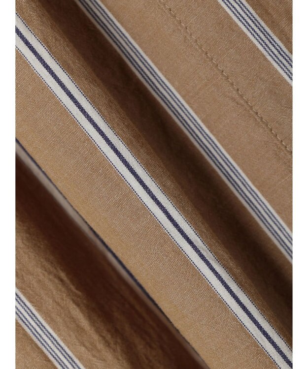 AMERICAN HOLIC イージーケア＋接触冷感丈違い強撚ワッシャーワンピース Stripe Beige