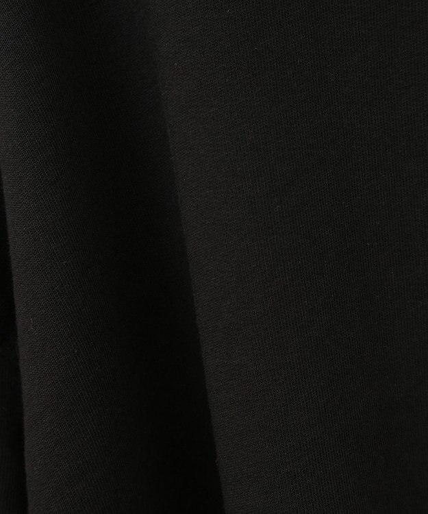 AMERICAN HOLIC ミニ裏毛タックスリーブショートプルオーバー1 Black