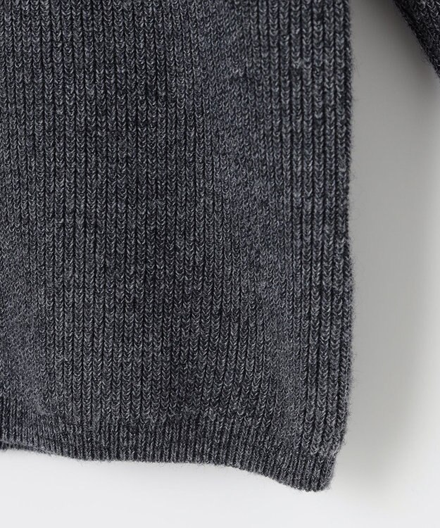 JOSEPH ABBOUD MOUNTAIN 【UNISEX】リサイクルウールポリ ニット グレー系