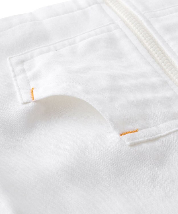 MIKI HOUSE HOT BISCUITS 【80-120cm】二重織ガーゼ素材 パーカ マルチカラー