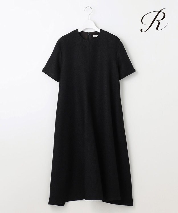 23区 【R(アール)】リングツイード ワンピース ブラック系