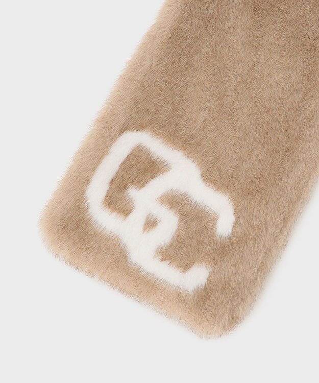 GRACE CONTINENTAL LA フェイクファーストール ベージュ