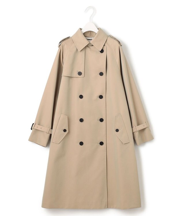 ICB 【撥水加工】ＴＣシャンブレーツイル トレンチコート ベージュ系