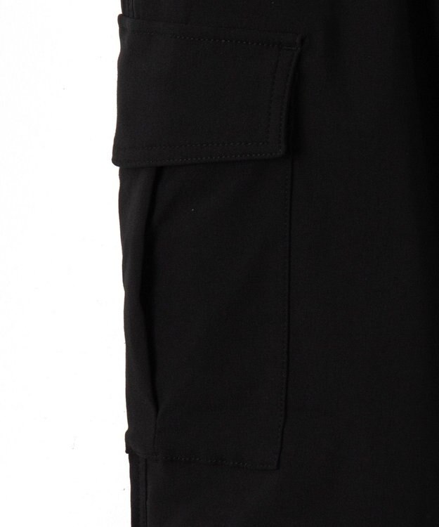 WEGO 【KIDS/ユニセックス着用ITEM】ストレッチトカーゴジョガーパンツ（JUNIOR） ブラック