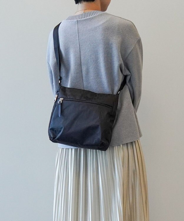 ACE BAGS & LUGGAGE PROGRES プログレ プリエ ショルダーバッグ 68163   レディース 強撥水機能 ブラック