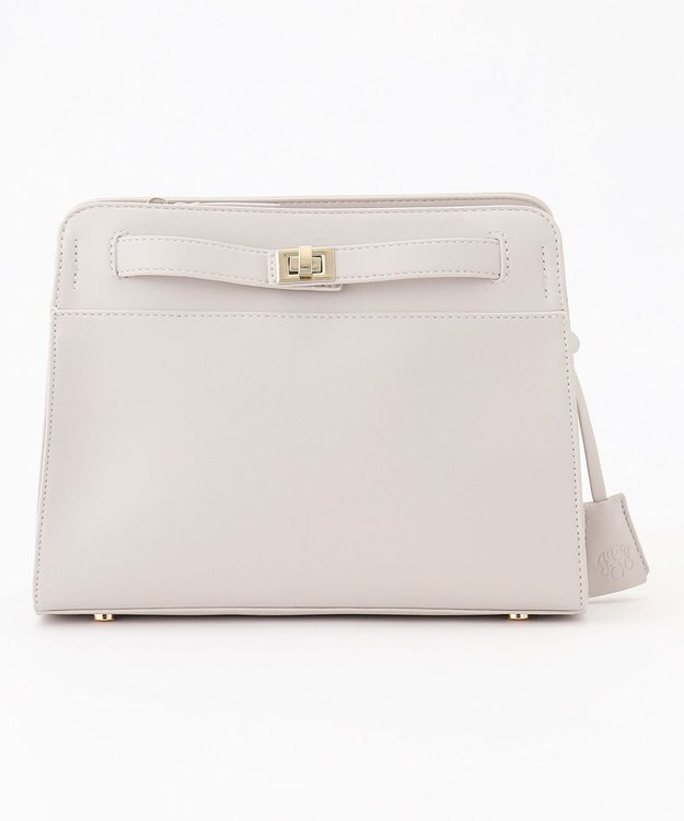 J.PRESS LADIES 【2way・セットアイテム】ノーブルショルダー バッグ ライトグレー系