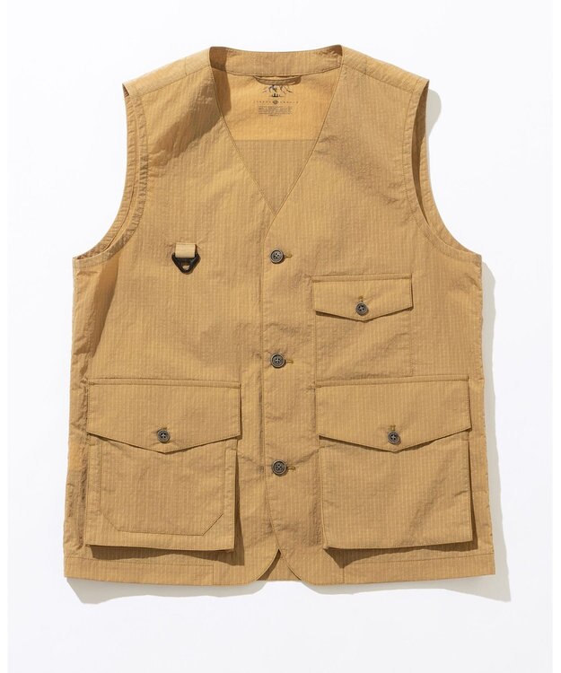 JOSEPH ABBOUD MOUNTAIN 【ECO撥水・軽量/男女兼用】Teeamu Jarviコラボベスト ベージュ系